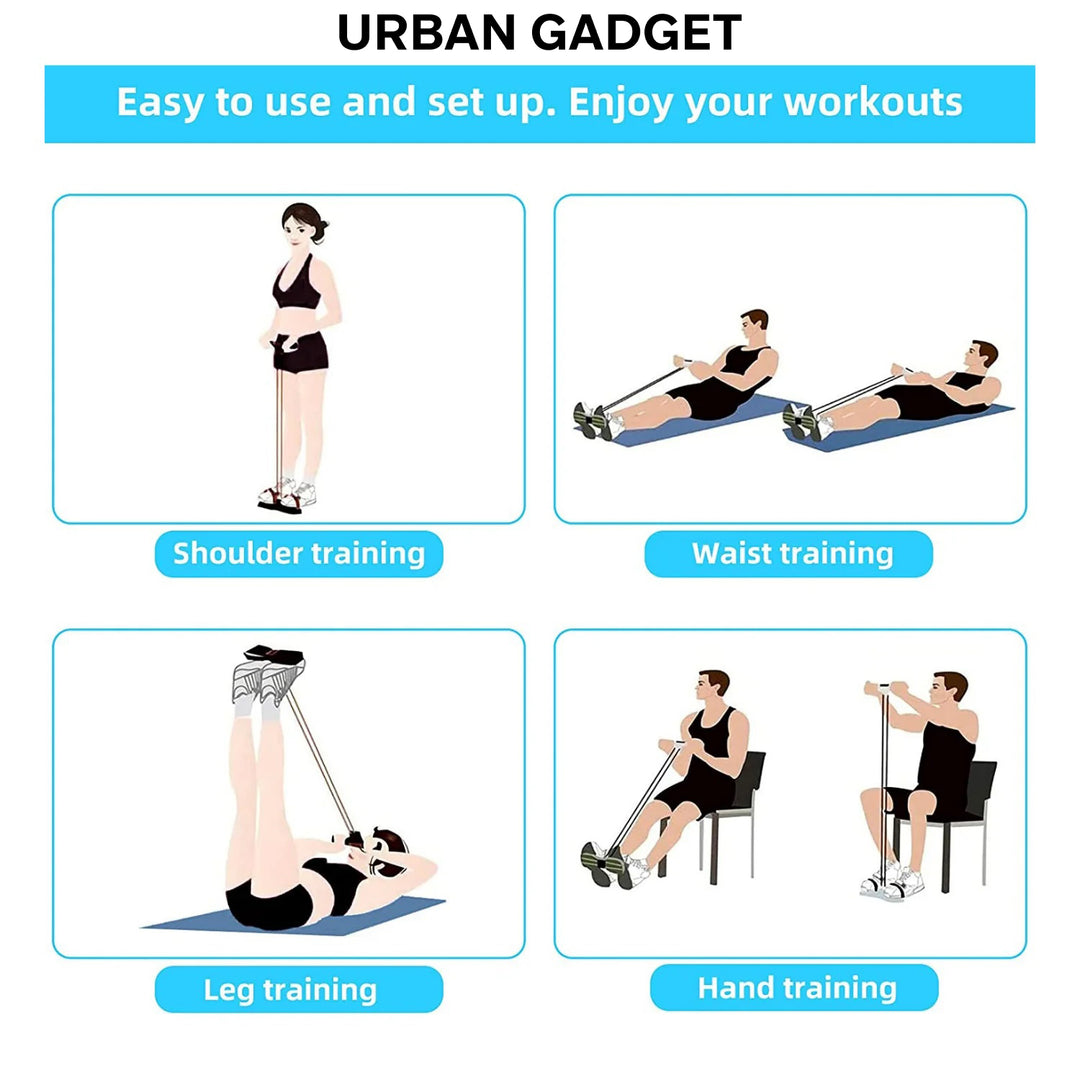 pedal workout UrbanFlex™ Pedal Resistance Band: Versatile Fitness Tool for Full-Body Workouts