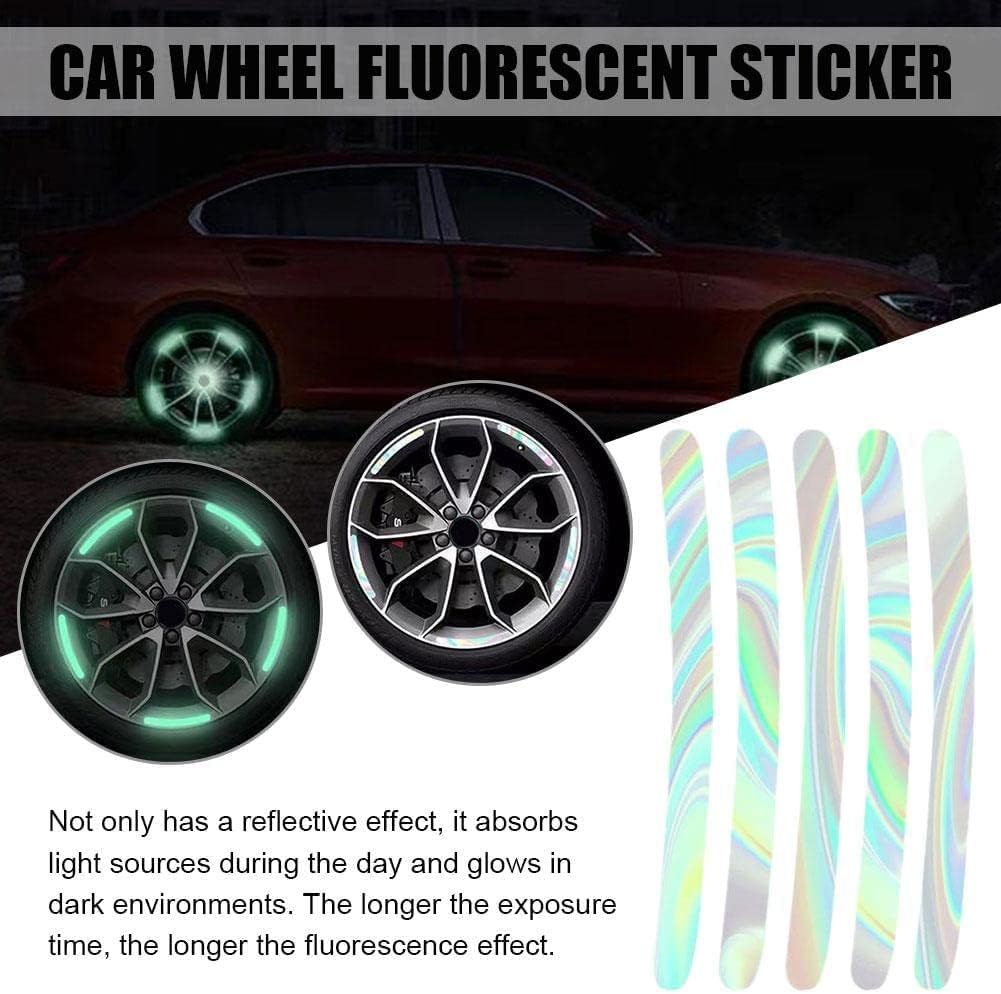 Anti Collision Sensor Sticker Holographic Anti-Collision Reflective Stickers for Motorcycles and Car ...