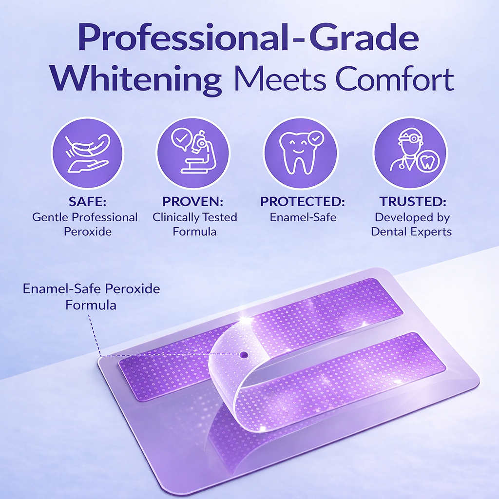 Teeth Whitening Strips (14 Strips Pack)