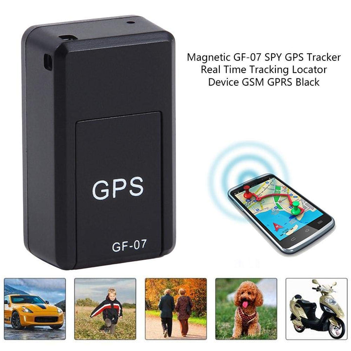 Locator,Tracking Device,Mini Magnetic GPS GSM/GPRS Car Tracking Locator Device Free Installation for Vehicles No Monthly Fee,Dogs,Keys,Cars, Kids, Persons,Travel,Key Finder,Smart Watcht,Pets (Black) - Urban Gadget