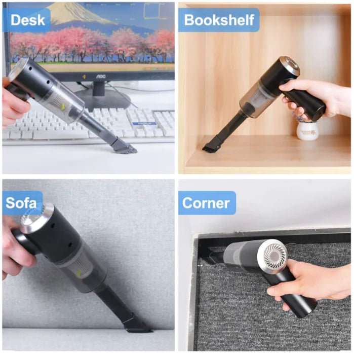 USB Rechargeable Premium Vacuum Cleaner(Handheld) | - Urban Gadget